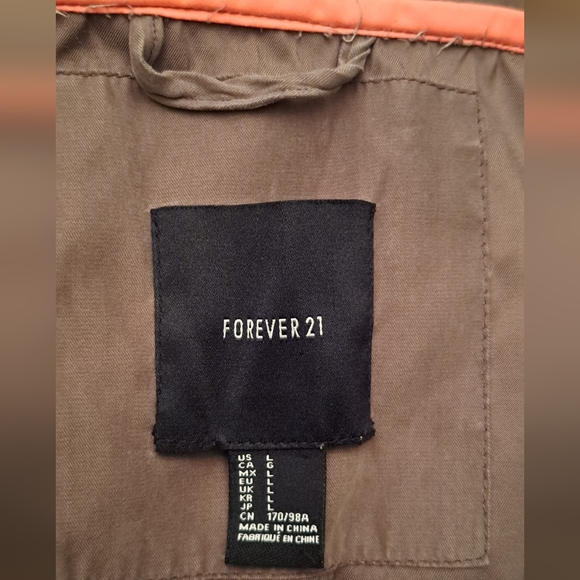 Forever 21 spring jacket, Women's L - Picture 5 of 6